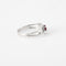 Bague 51 Bague en Or blanc, diamants & rubis 58 Facettes