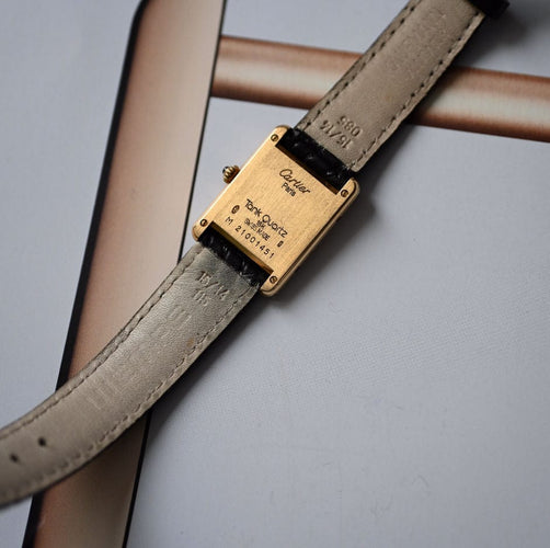 Montre CARTIER -Montre Tank 18K Mini 58 Facettes 238