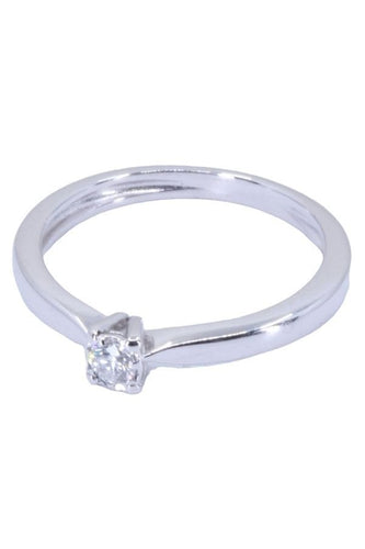 Bague 53 SOLITAIRE DIAMANT 58 Facettes 074721