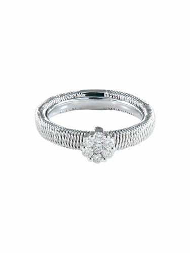 Bague 52 Bague Petite fleur Diamants 58 Facettes