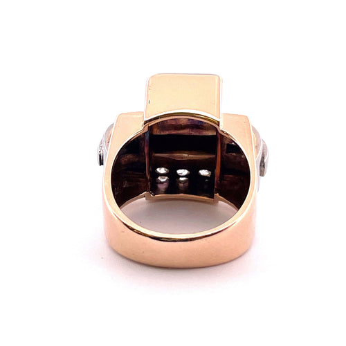 Bague Bague 2 Ors & Diamants 58 Facettes