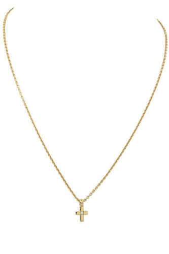 Collier COLLIER CROIX DIAMANT 58 Facettes 060951