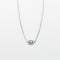 Collier Collier Or blanc Diamants 58 Facettes