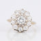 Bague 53 Bague Marguerite Diamants 58 Facettes