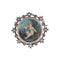 Broche Broche en argent Miniature XIXe 58 Facettes 445