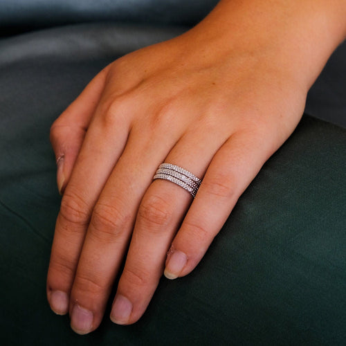 Bague 54 MAUBOUSSIN - Bague Le premier jour 58 Facettes P12L15