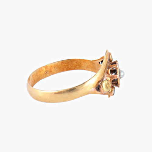 Bague 57 Bague Fleurs 58 Facettes