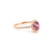 Bague Bague Pompadour Saphir Rose Diamants 58 Facettes BSR65