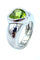 Bague PIAGET. Bague or blanc 18K et péridot 58 Facettes