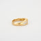 Bague 54 Bague or jaune, diamants 58 Facettes HS22164