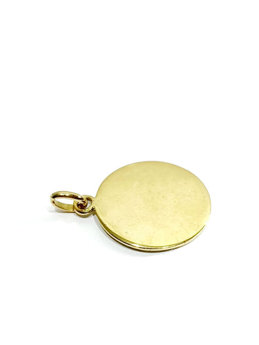 Pendentif Médaille en or Saint Jean-Baptiste 58 Facettes