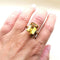 Bague 61 Bague Citrine 58 Facettes 2516