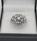 Bague 55.5 Bague vintage or platine diamants 58 Facettes
