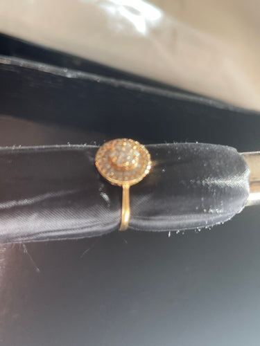 Bague 50 Bague Solitaire Or Rose 58 Facettes