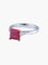 Bague 52 Bague Spinelle rouge Diamants 58 Facettes