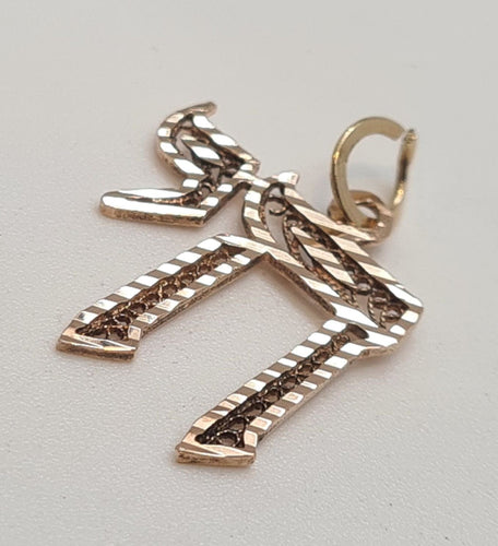 Pendentif Pendentif HAI en Or rose 58 Facettes