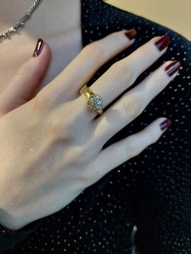 Bague BAGUE FLEUR DIAMANTS 58 Facettes 077831