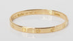 Bracelet 18 Bracelet Cartier Love "vintage" en or jaune 58 Facettes 32199