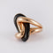 Bague 52.5 Fawaz Gruosi - Bague en or rose, onyx 58 Facettes