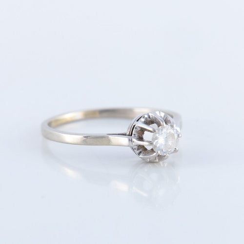 Bague 60 Bague Solitaire Diamant 0.40ct 58 Facettes JE113