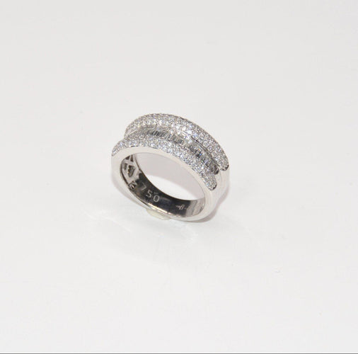 Bague 55 Bague Or Diamants 58 Facettes