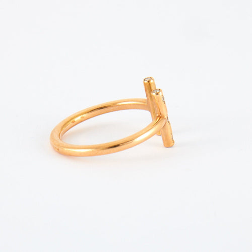 Bague Bague ouverte Diamants 58 Facettes