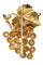 Broche BROCHE ANCIENNE GRAPPE DE RAISINS DIAMANT 58 Facettes 056011