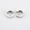 Boucles d'oreilles Créoles Diamants Baguette 58 Facettes