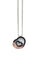 Collier Chopard. Happy Spirit, pendentif or blanc 18K et diamant 58 Facettes
