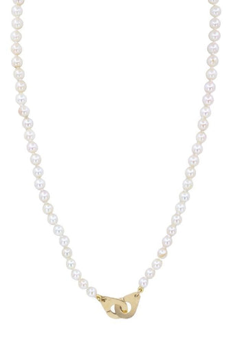 Collier COLLIER DE PERLES EN CHUTE 58 Facettes 064901