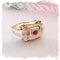Bague Bague Tank Rubis 58 Facettes AA 1499