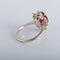 Bague 53 Bague rubis et diamants 58 Facettes