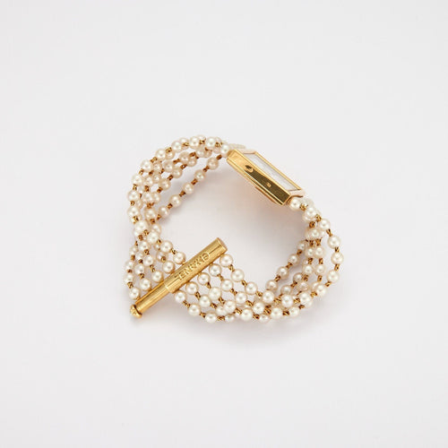Montre CHANEL- Montre de dame bracelet Perles 58 Facettes