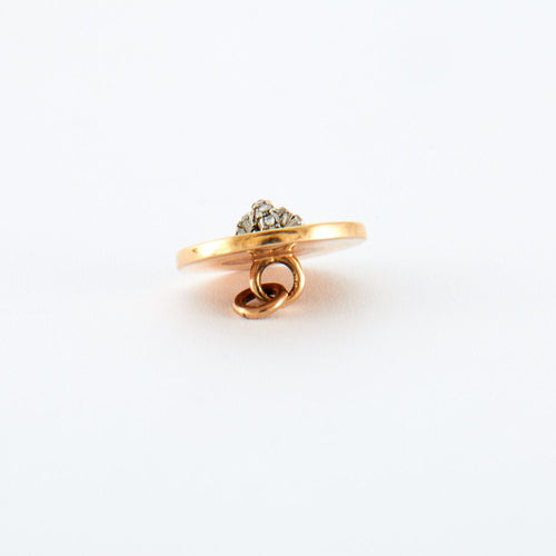 Boutons de manchette Parure d'habit Diamants Or et Platine 58 Facettes