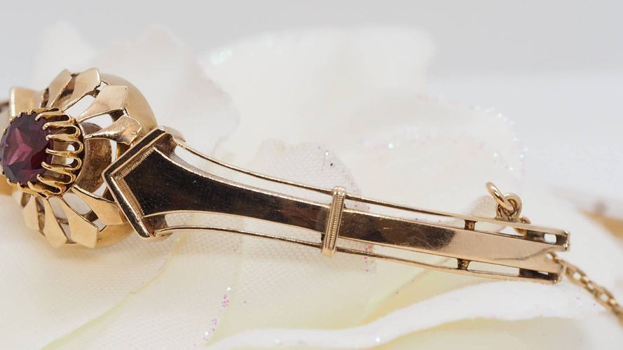 Bracelet Bracelet en Or rose et Grenat 58 Facettes 29082