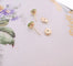Boucles d'oreilles Clous d'oreilles Péridots Ø 6 mm 58 Facettes AA 1506