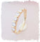 Bague Bague Demi Alliance Diamants Or Jaune 58 Facettes AB 1084