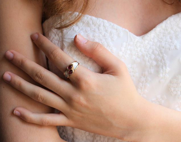 Bague MAUBOUSSIN bague NADIA rubis et nacre 58 Facettes 438