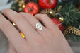 Bague Bague Pompadour Oxydes 58 Facettes Ref1730