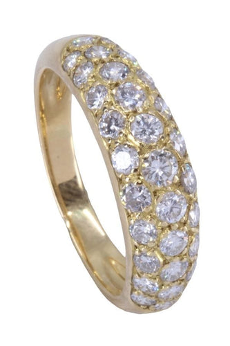 Bague BAGUE PAVAGE DIAMANTS 58 Facettes 072921