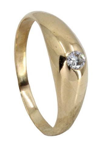 Bague 54 BAGUE JONC DIAMANT 58 Facettes 055051