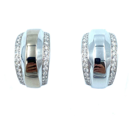 Boucles d'oreilles Chopard. Boucles d’oreilles La Strada 58 Facettes