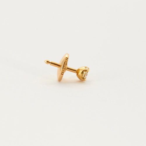 Boucles d'oreilles Boucles d'oreilles or jaune diamant 58 Facettes