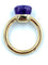 Bague Pomellato. Bague Nudo Classique or et améthyste 58 Facettes