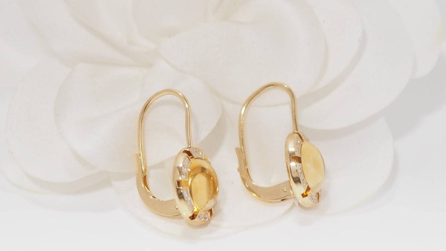 Boucles d'oreilles Chaumet - boucles d'oreilles or jaune 58 Facettes 32115