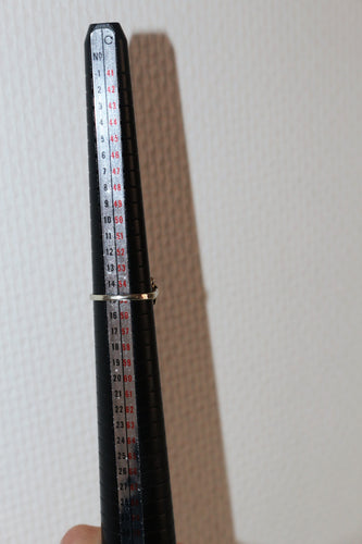 Bague 55 Bague Marguerite Or Blanc Diamants 58 Facettes 564