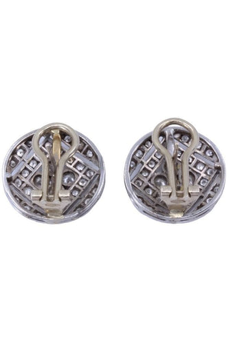 Boucles d'oreilles Boucles d'oreilles Style Art Déco Diamants 58 Facettes 074731