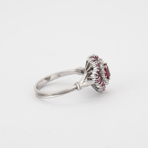 Bague Bague Rubis Diamants 58 Facettes 3104