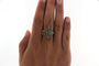 Bague Bague Emeraudes Diamants 58 Facettes 5508v