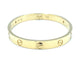 Bracelet CARTIER - Bracelet love en or jaune, diamants 58 Facettes